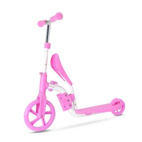 Kids Scooter Foldable and Adjustable Light Pink |