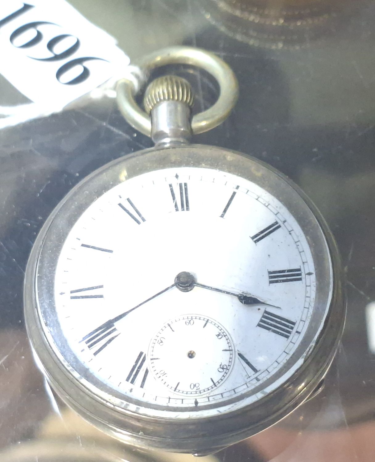 800 Silver Pocket Watch