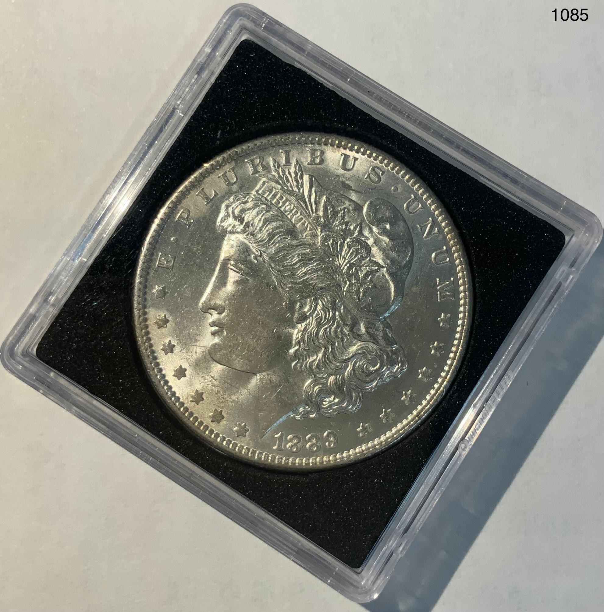 1889年米国モルガンシルバーダラー$ 1-PCGS MS63 1ドル銀貨 - コレクション