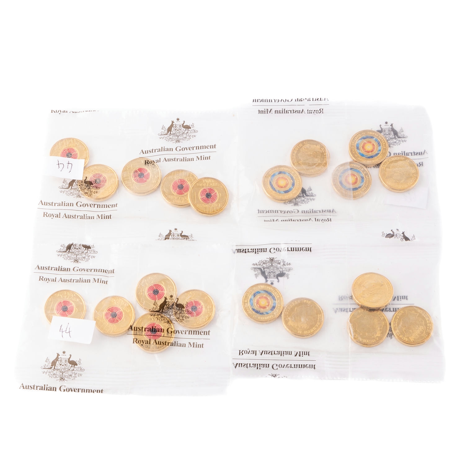 Elizabeth II, Armistice & Lest We Forget, Two Dollars, 2018, UNC