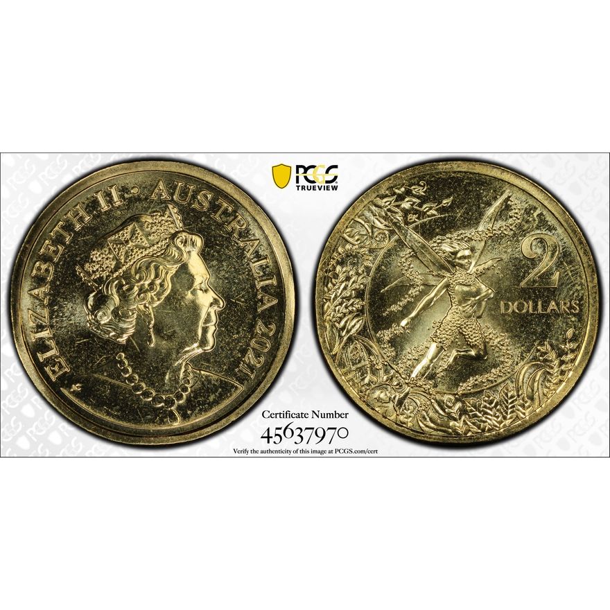 Tooth Fairy, Two Dollar, 2021, PCGS MS67