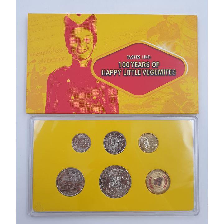Happy Little Vegemites Unc. Coin Set