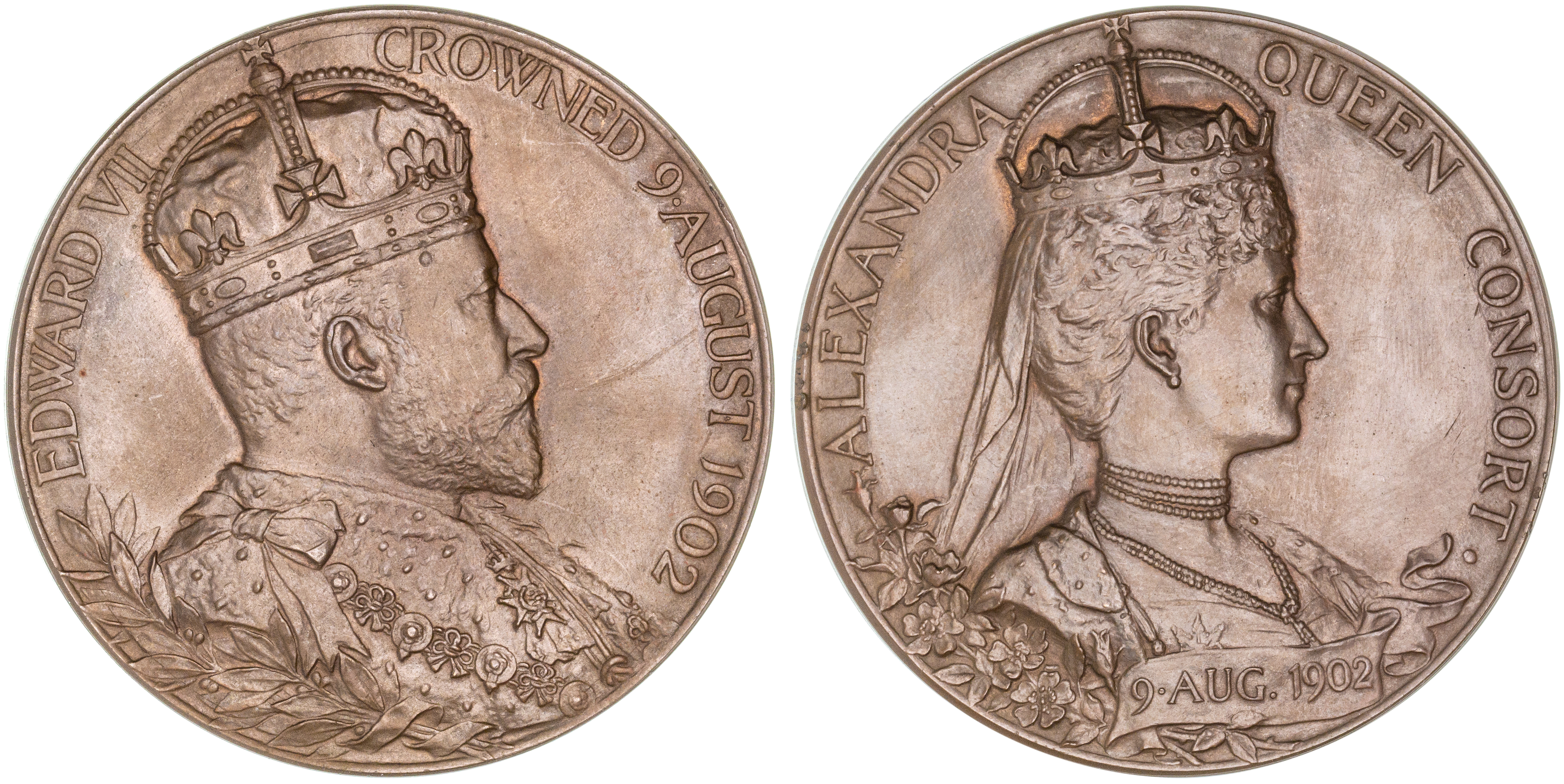 Edward VII, Royal Mint, Coronation Medal, 1902, UNC
