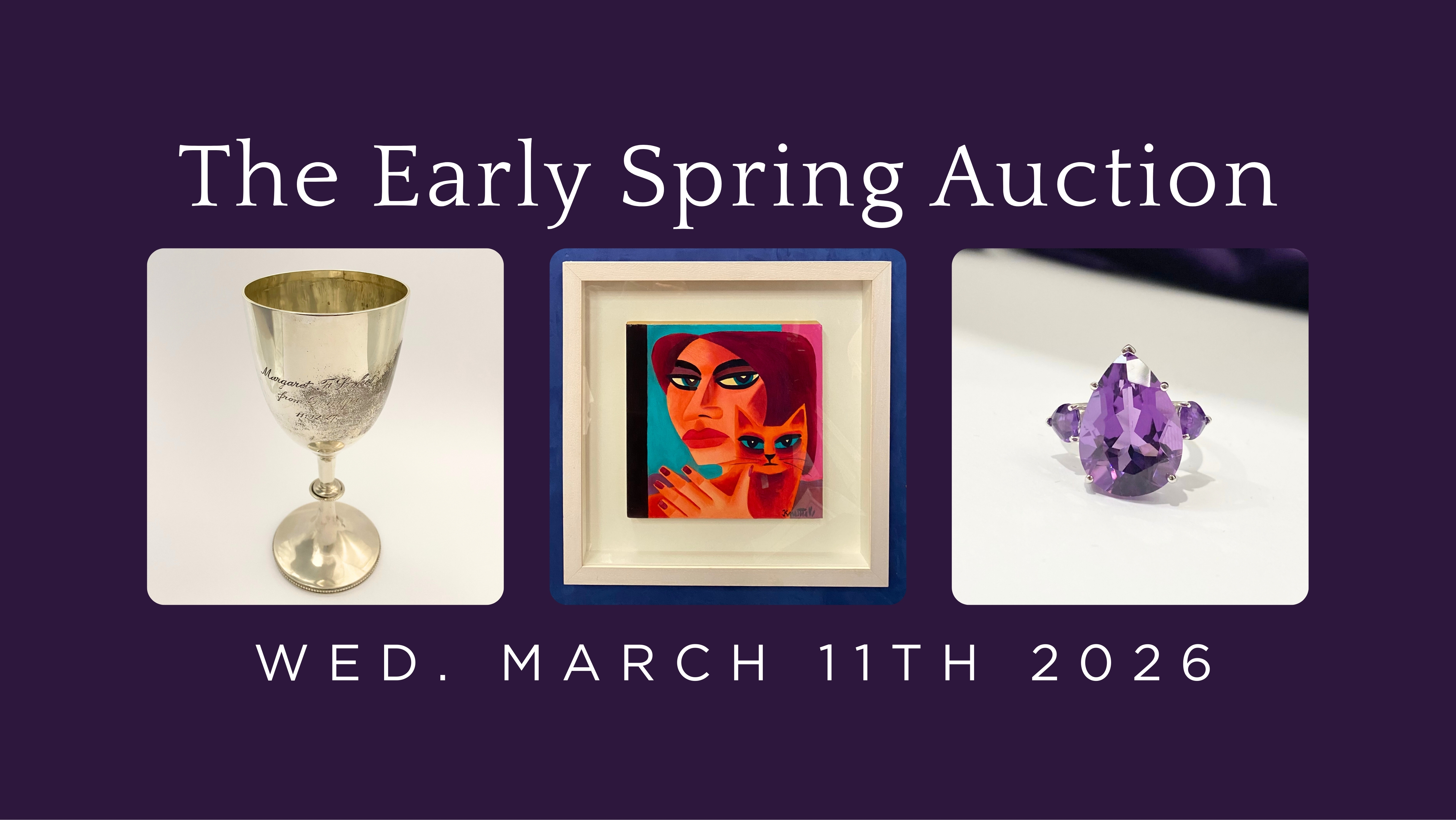 The Early Spring Live Auction - to include a collection of fine ...