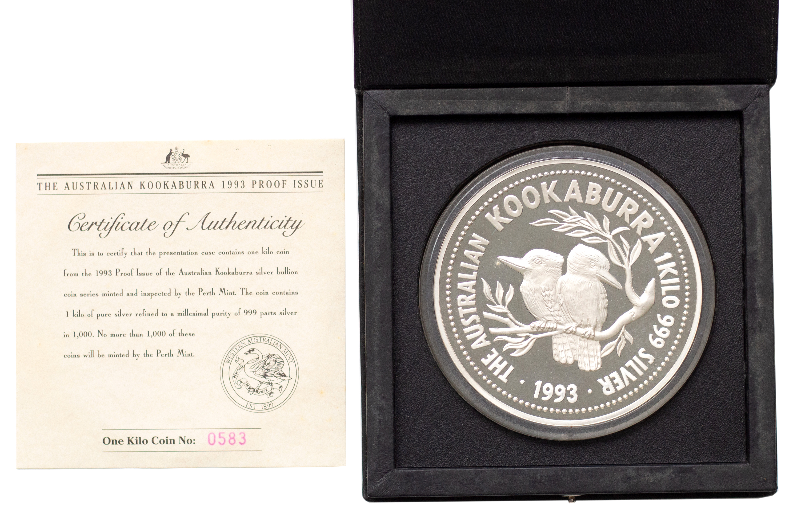 Elizabeth II, One Kilo, 1993, FDC