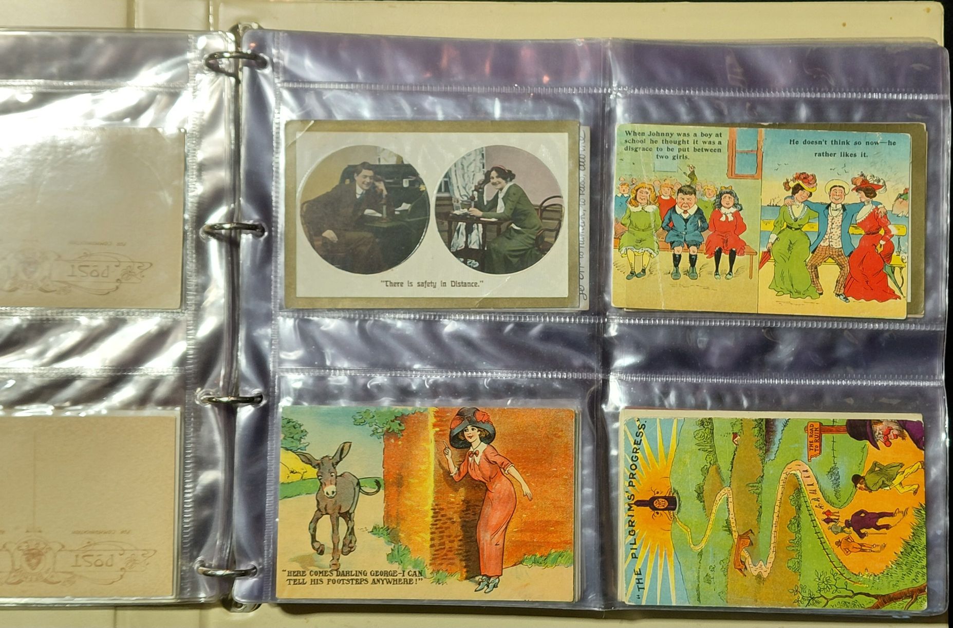 587 · POSTCARDS - HUMOUR