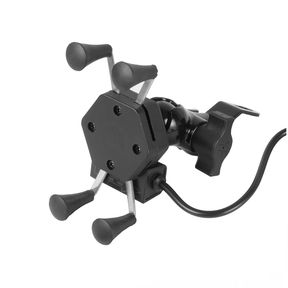 X Grip Motorcycle Mount Bike Phone Holder 5V 2A Charger |