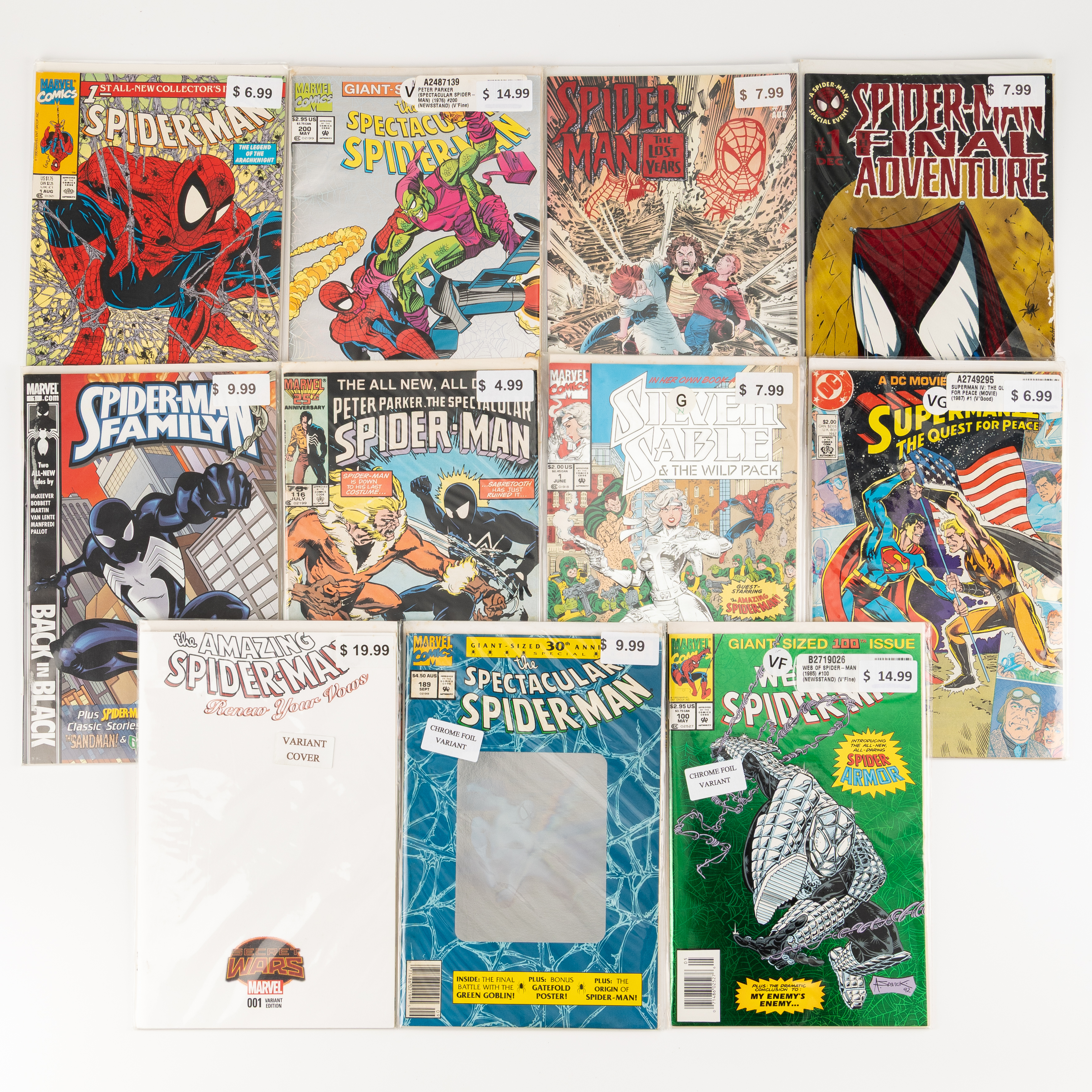 33 · Marvel Comics , 1970s - 1990s, G - VF