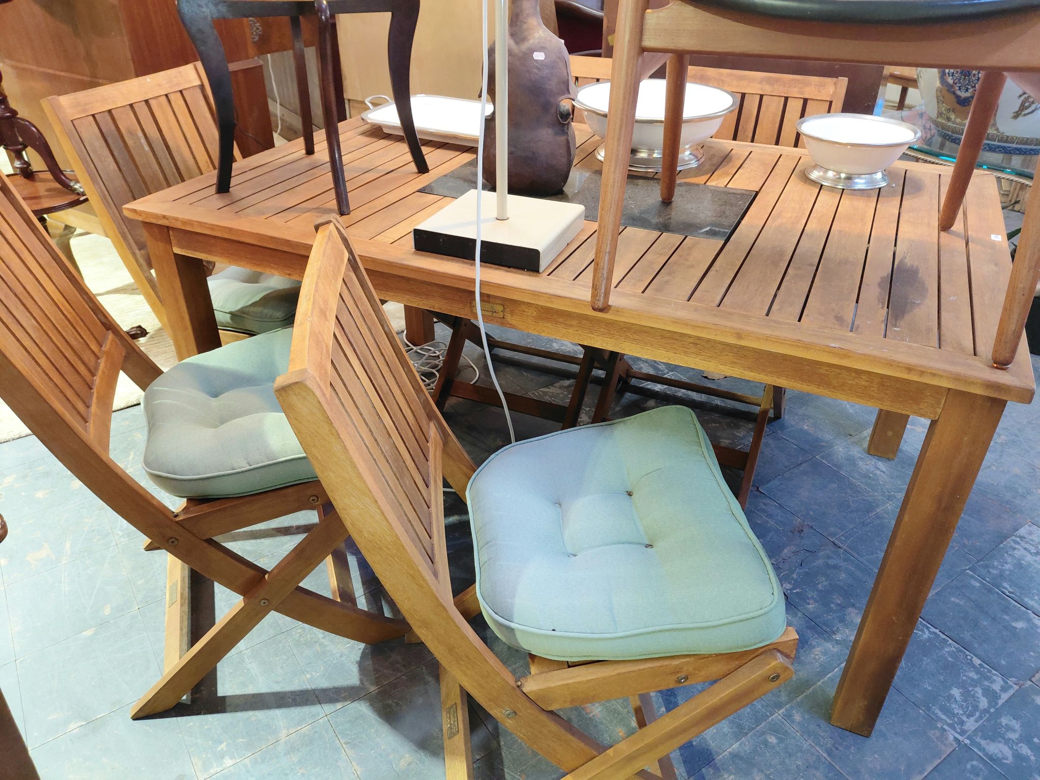 7 Piece Timber Outdoor Dining Suite