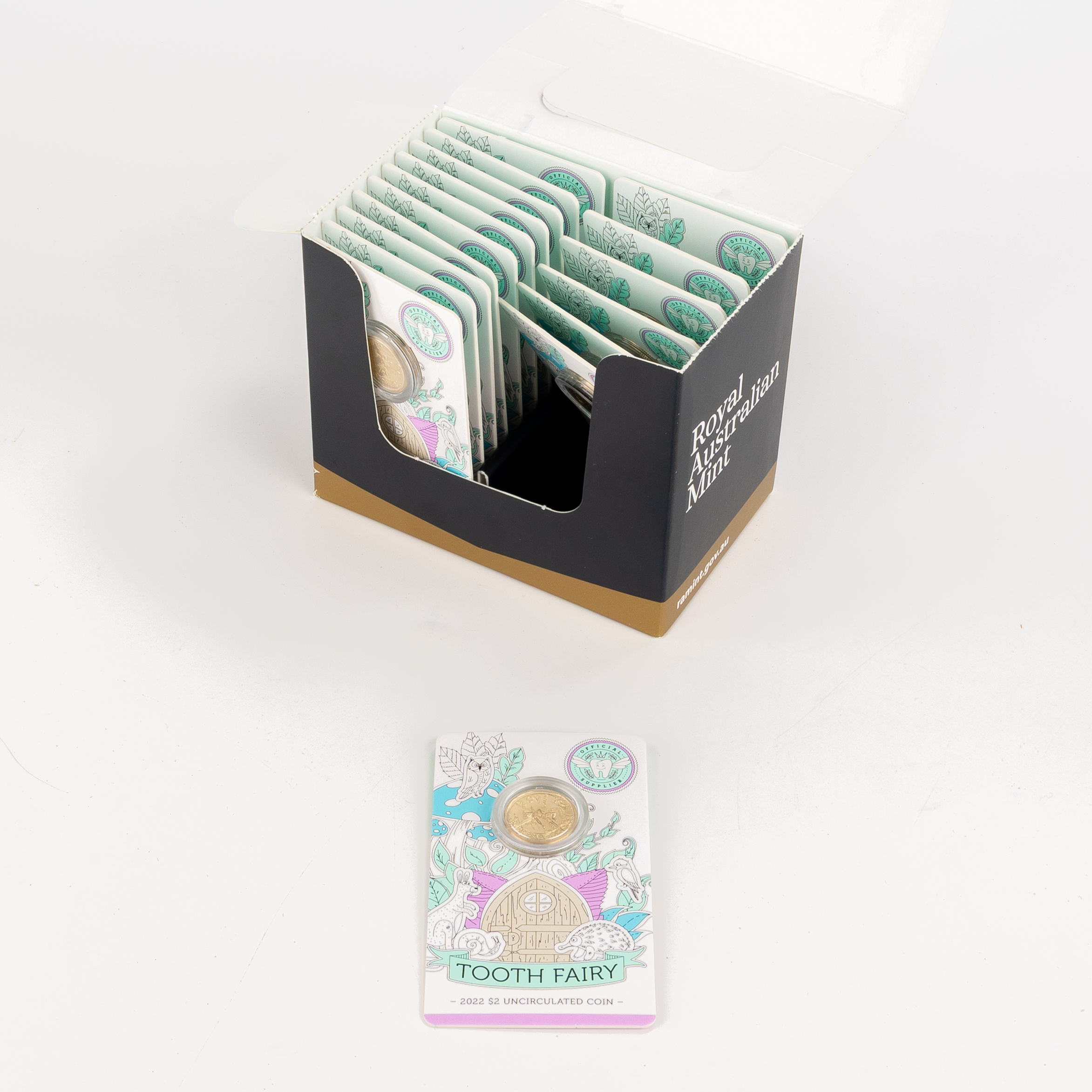 Elizabeth II, RAM - Tooth Fairy, Two Dollars, 2022, UNC