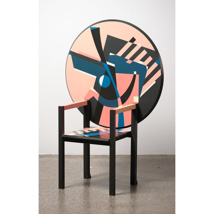 Alessandro Mendini for Zanotta - A ‘Zabro’ Table-Chair