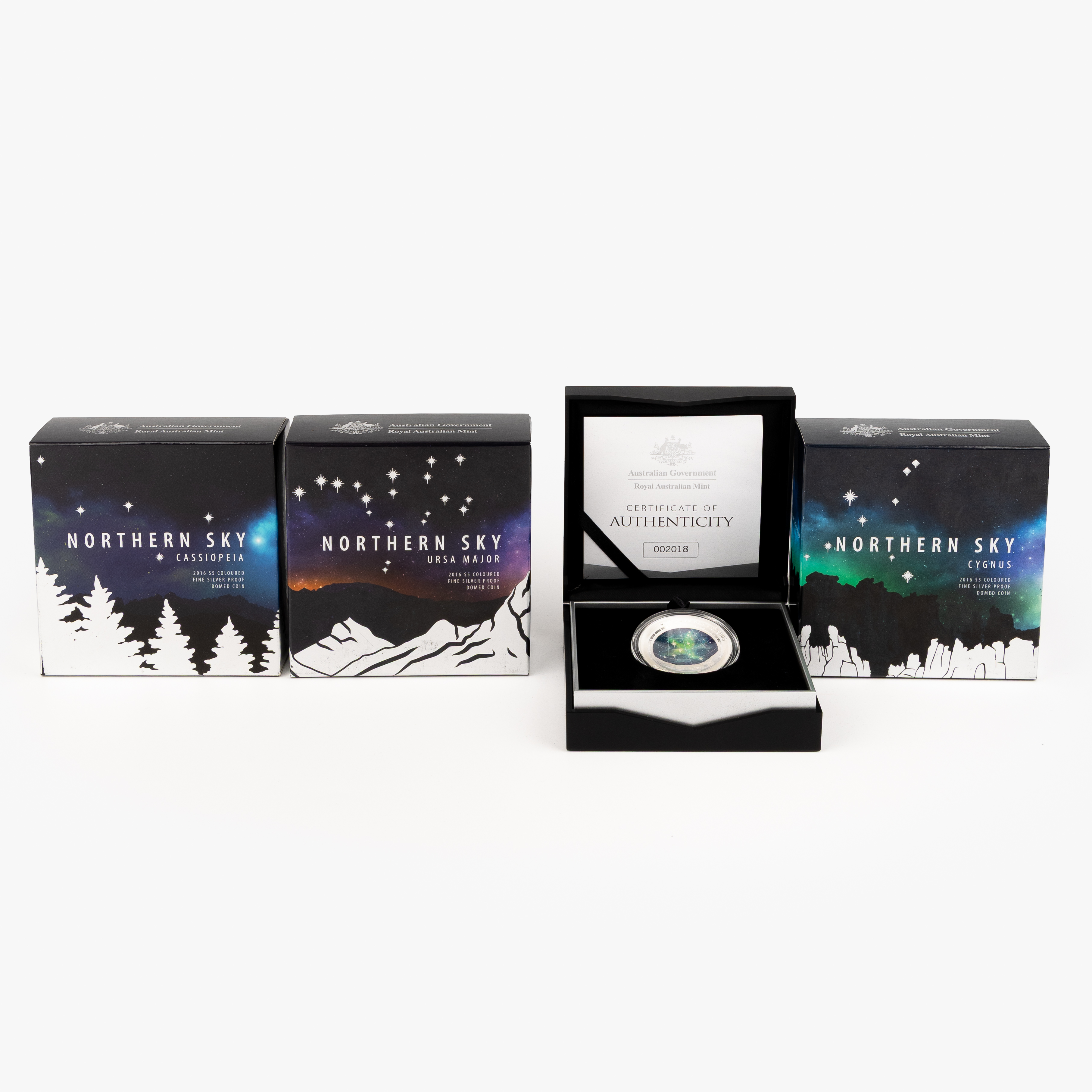 46 · RAM - Northern Sky Series, Five Dollars, 2016,  FDC