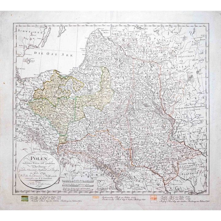 Franz Ludwig Güssefeld | Polen nach seiner lezten und gänzlichen Theilung…