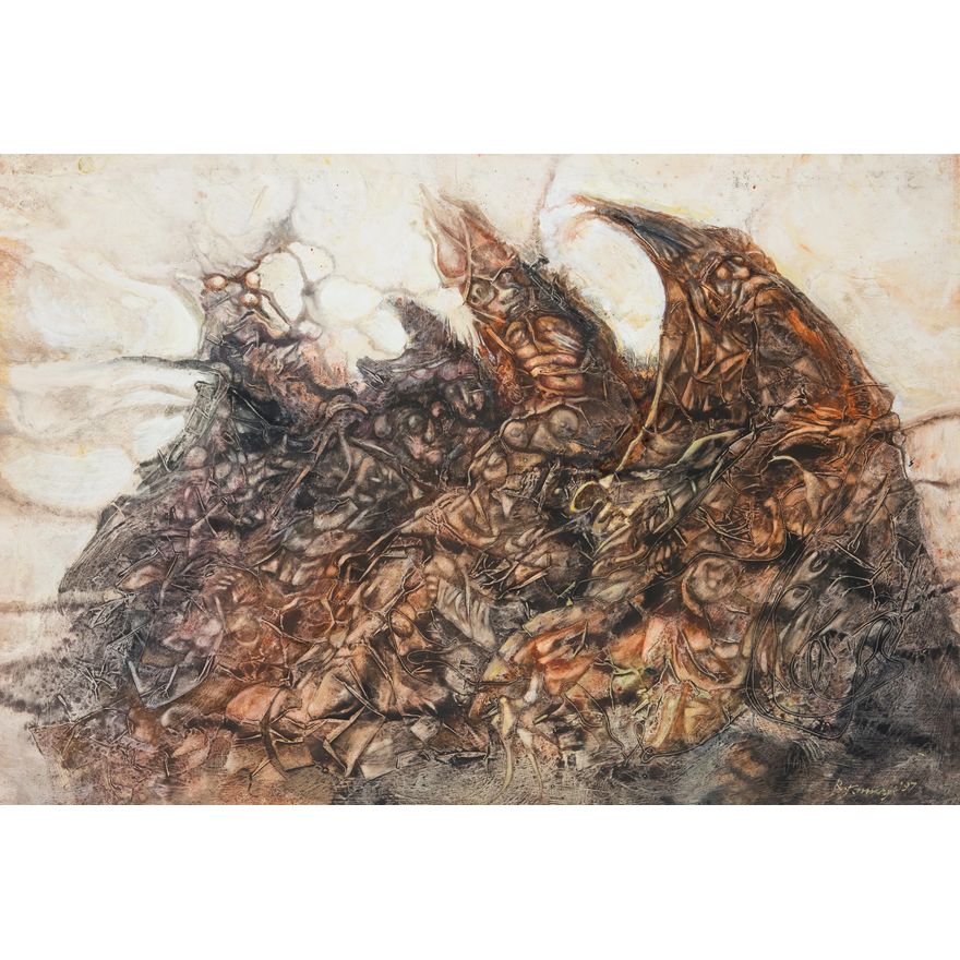Ryszard Tomczyk | Mnisi drzew II, 1997