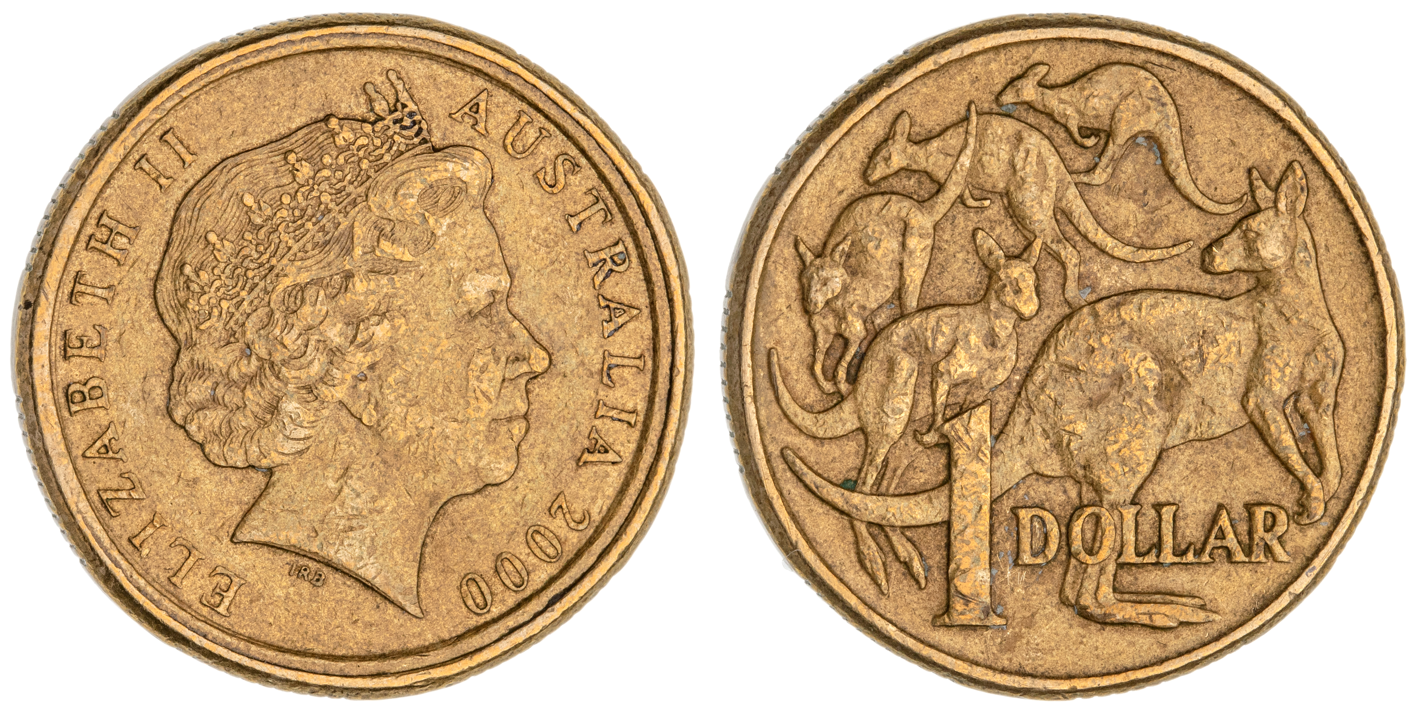 Elizabeth II, One Dollar, 2000, aVF