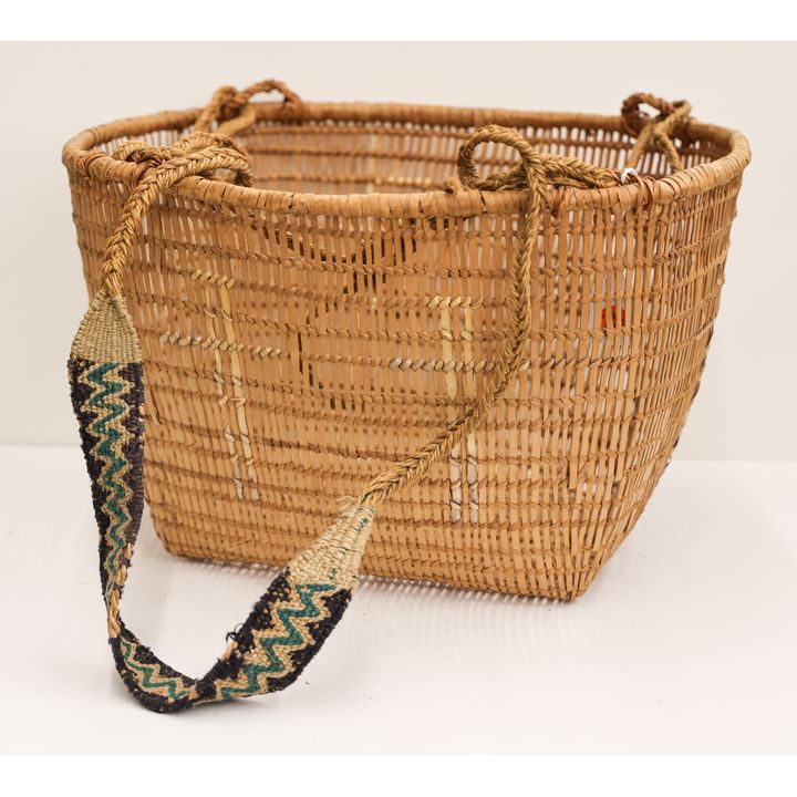 Antique Quinault Indian Clam Basket