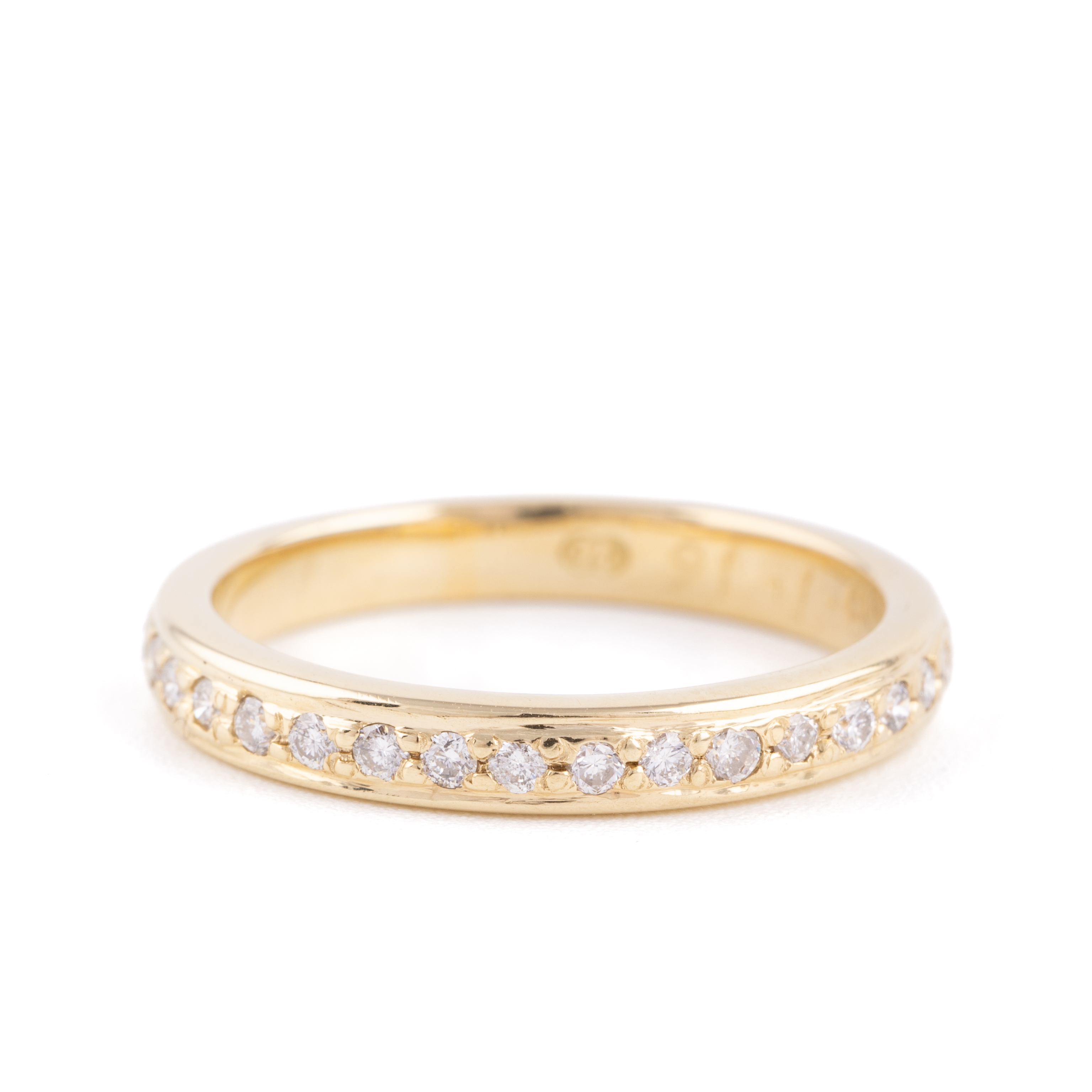 378 · Diamond Band 9 Carat Gold