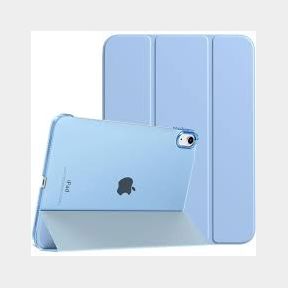 Magnetic Leather Tri-Fold Cover for iPad Air (4th/5th Gen) - Sky Blue - Bar 9902021824331-51748/2171 SN B1 (S6)