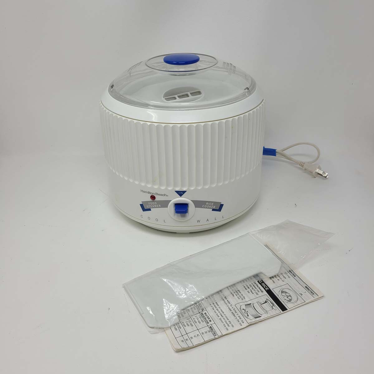 Hamilton Beach Coolwall Food Steamer/Rice Cooker