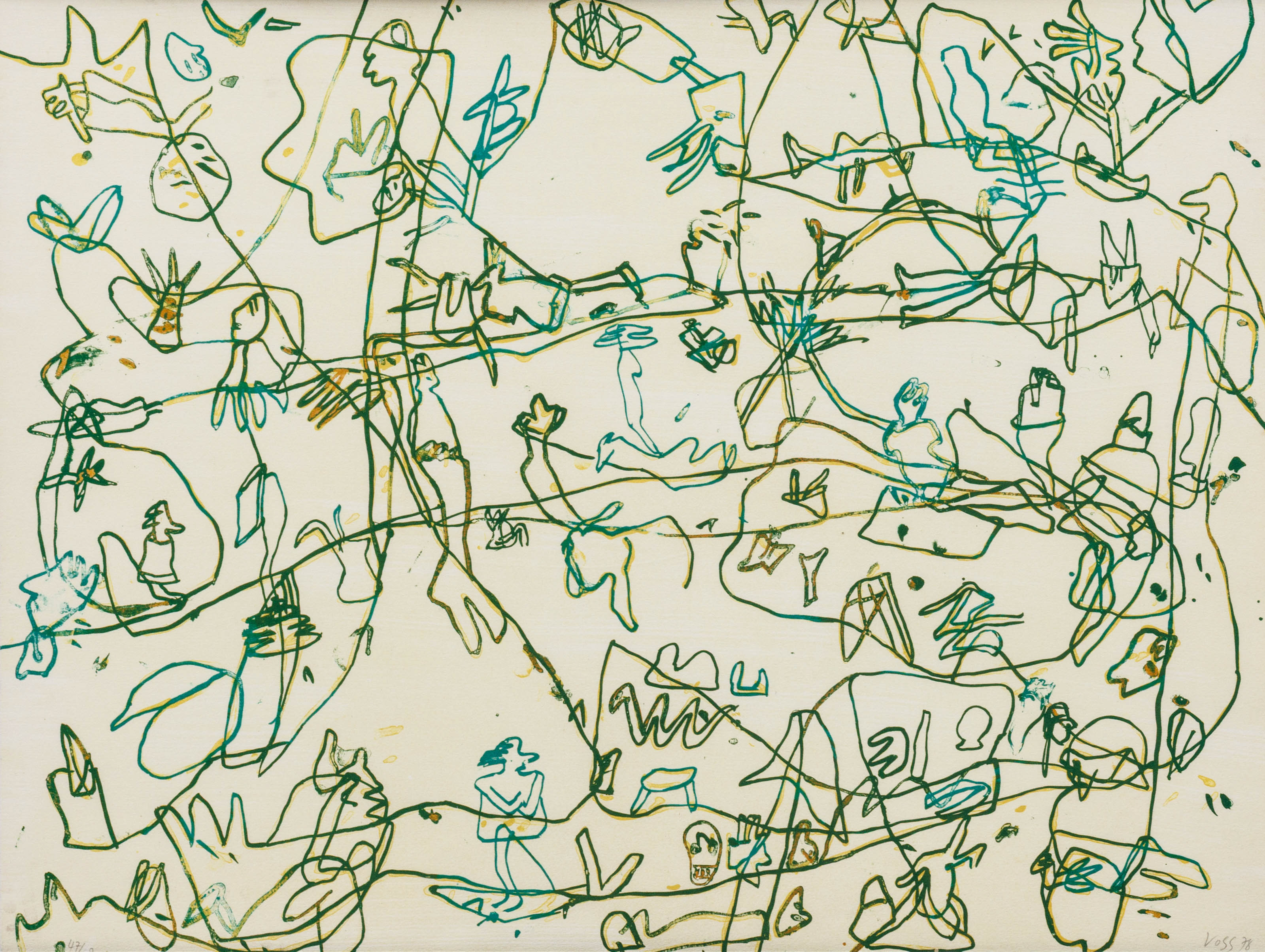 JAN VOSS (°1936) – kavel bij Bernaerts, Antwerp