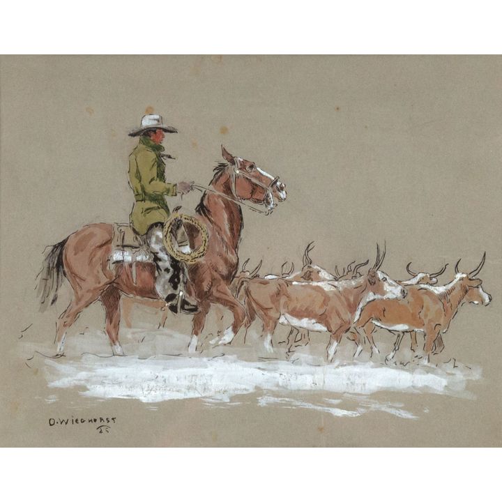 Olaf Wieghorst (1899-1988) Untitled (El Caballero)