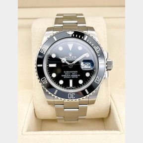 2017 ROLEX SUBMARINER CERAMIC FULL BOX AND PAPERS