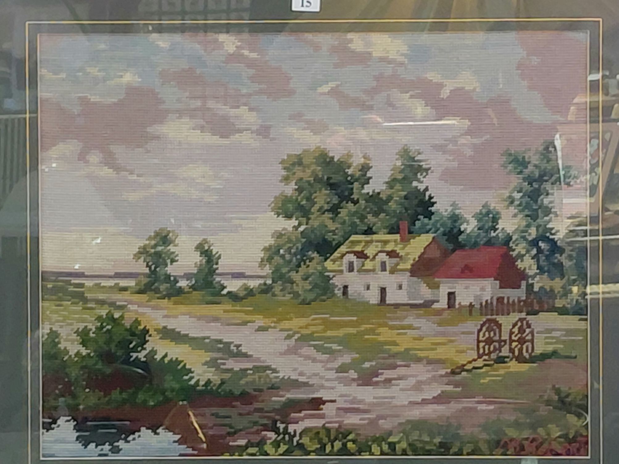 15 · FRAMED TAPESTRY