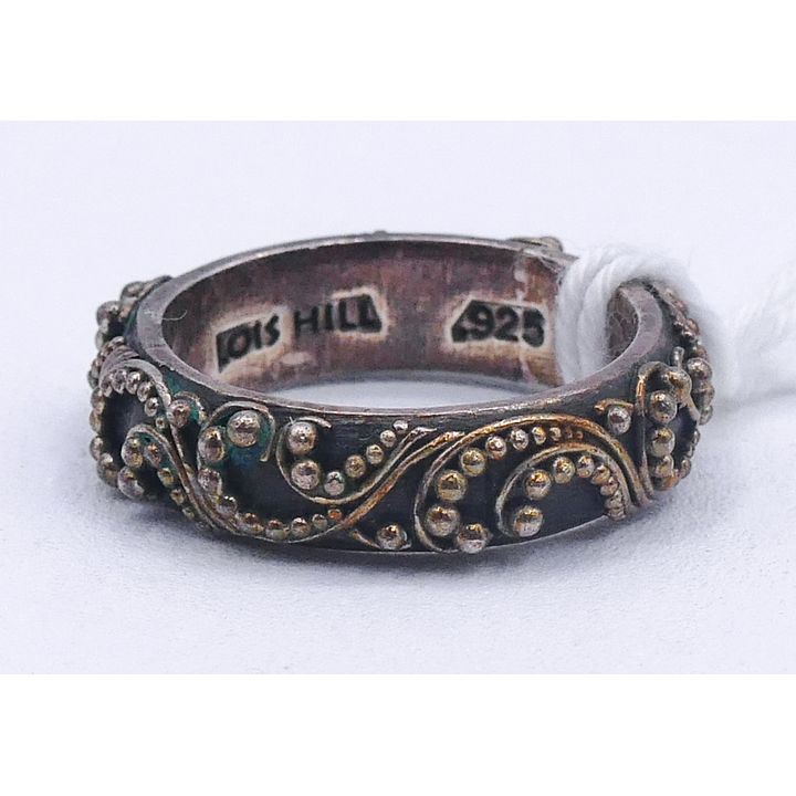 Lois Hill Designer Sterling Ring Size 7