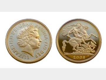 2008 ELIZABETH II PROOF GOLD SOVEREIGN