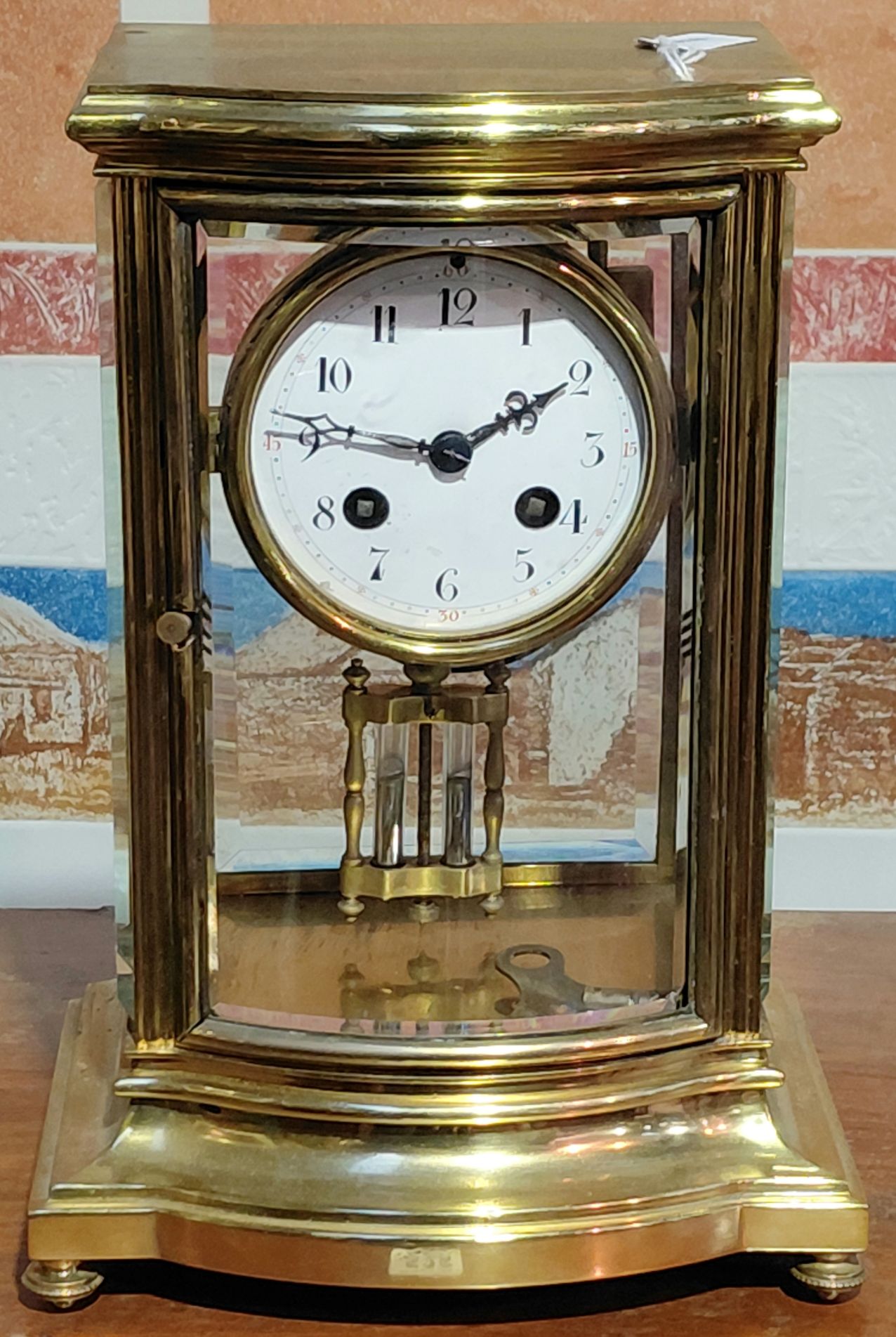 526 · FRENCH SAMUEL MARTI MANTLE CLOCK