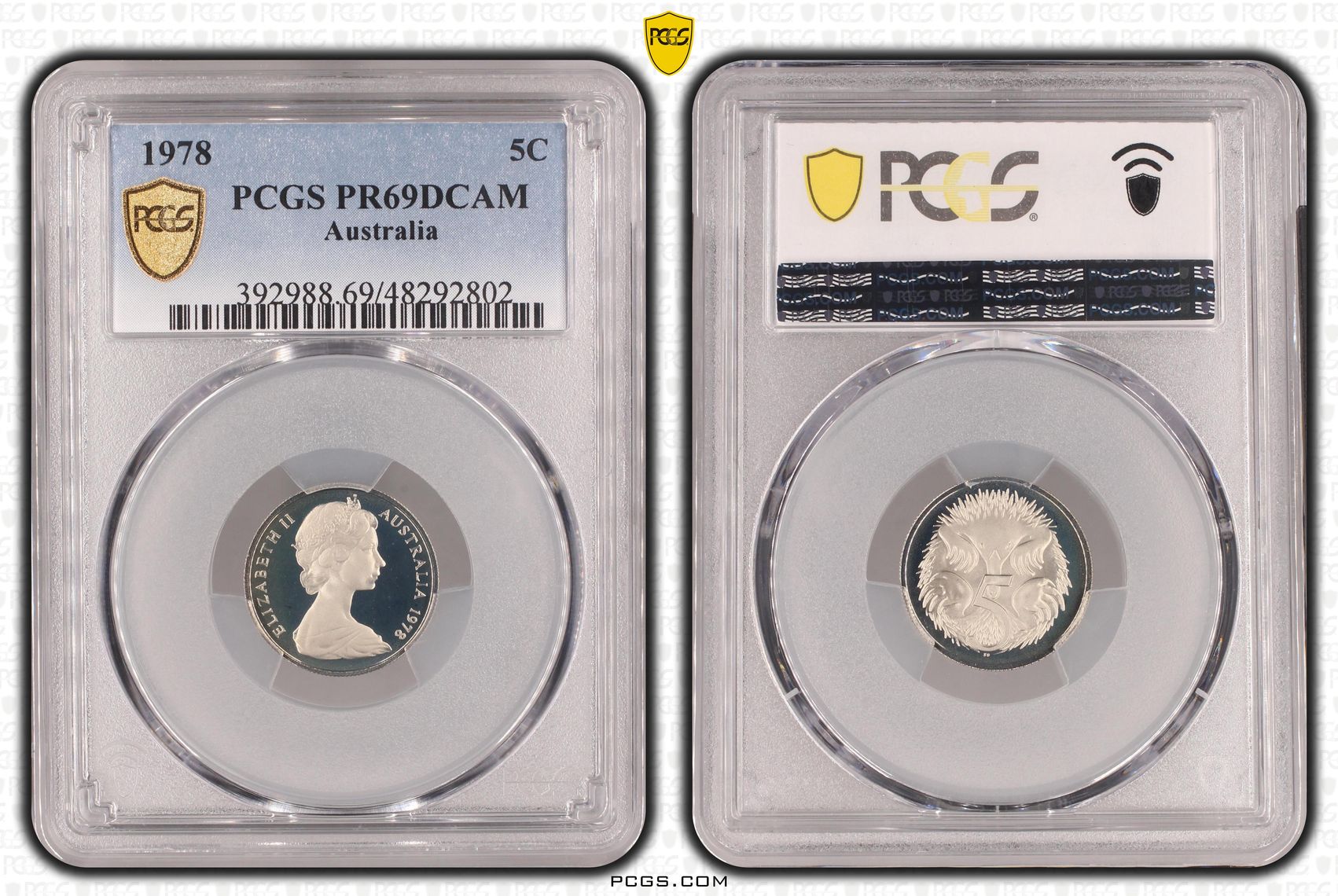Five Cent, 1978, PCGS PR69DCAM
