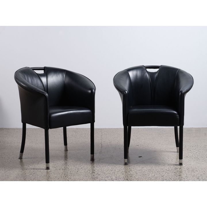 Paolo Piva for Wittman, Austria - A pair of Auretta chairs
