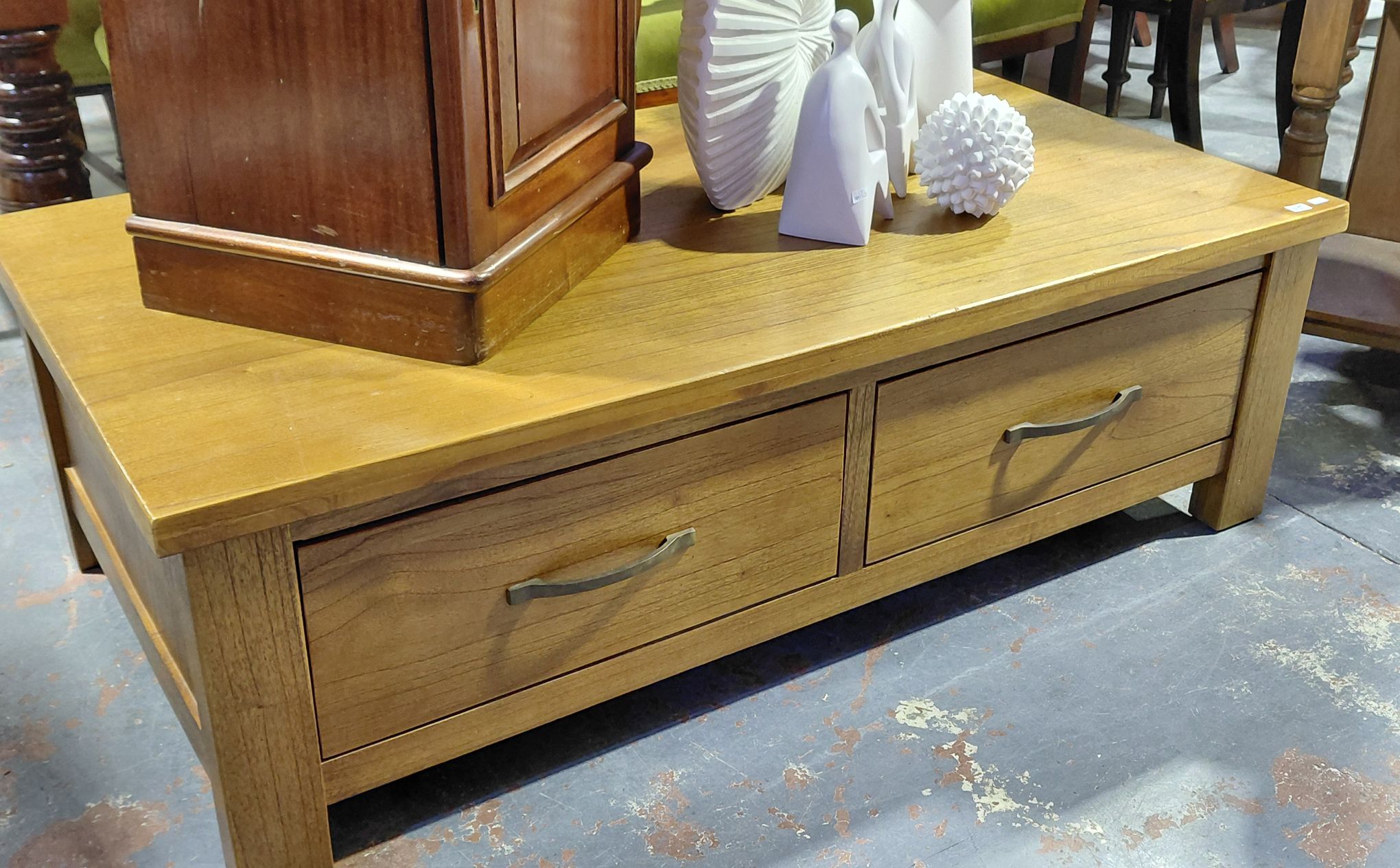 Modern Timber Low Boy Coffee Table