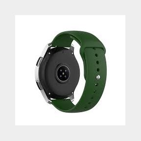 22mm Silicone Sport Band for Samsung Galaxy Watch - Army Green Black - Bar 9902039649476-51748/3976 AS B3 (S2)