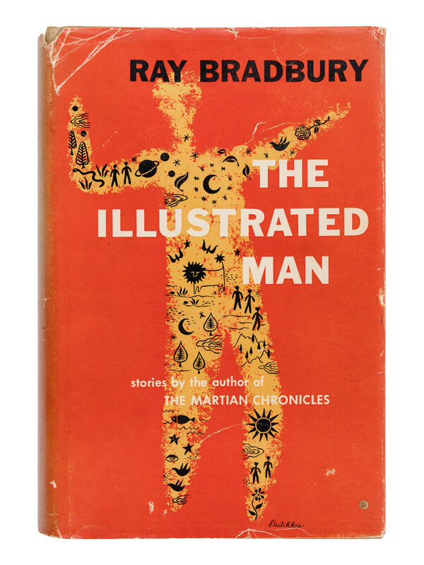 BRADBURY, Ray. The Illustrated Man. FIRST EDITION. WITH A SIGNED CARD. 