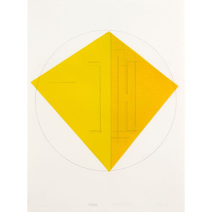 James Ross 'Noon (drawing for Muka litho 4)'