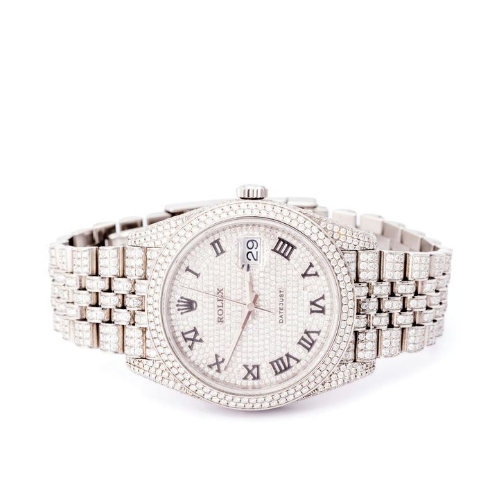 Rolex Oyster Perpetual Datejust 41mm Wrist Watch, 2002,