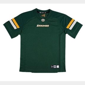 EDMONTON ESKIMOS NEW ERA REPLICA AWAY JERSEY KIDS SZ L