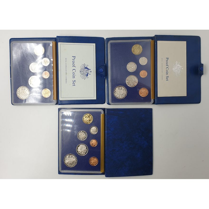 Proof Coin Sets (x3)