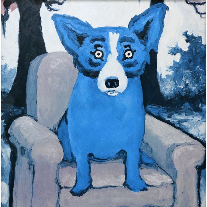 George Rodrigue 'Blue Dog'