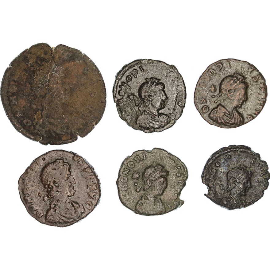 Roman Empire, Honorius, Æ, 393-423 AD,  Fair-gF
