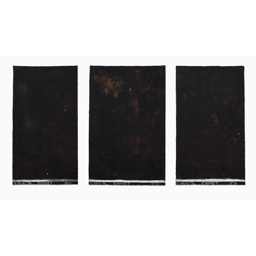 Colin McCahon 'Comet (F1, F2, F3)'
