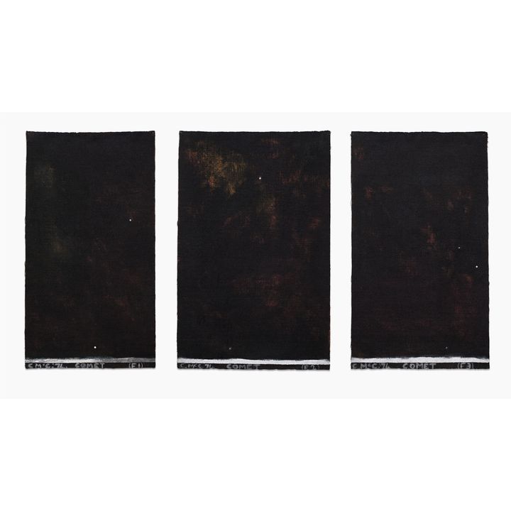 Colin McCahon 'Comet (F1, F2, F3)'