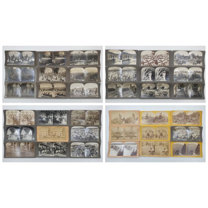 Stereograph Cards - Mexico (x36)