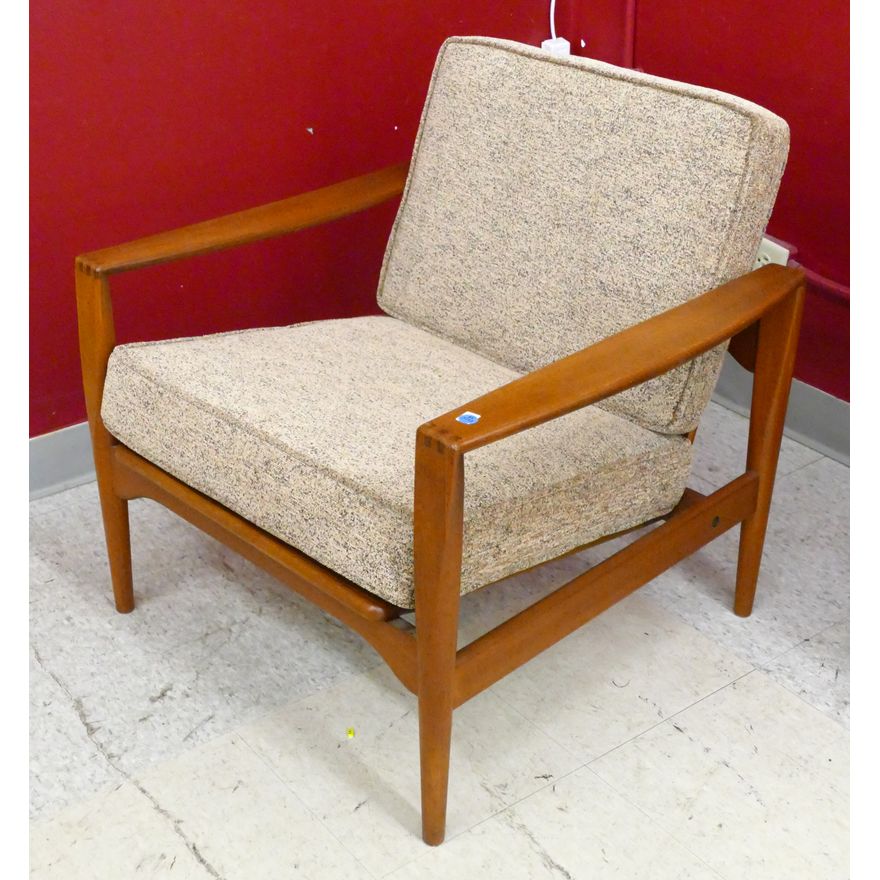 Niels Koefoed for Koefoeds Mobelfabrik ''Lars'' Teak Lounge Chair