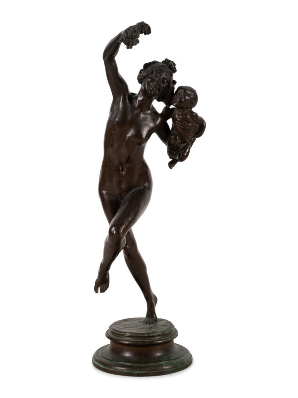 Frederick William MacMonnies
(American, 1863-1937)
Bacchante and Infant Faun, 1894