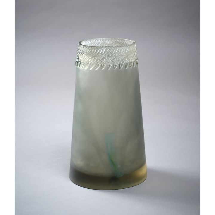 Layla Walter 'Woven Rimmed Vase'