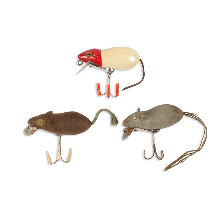 Sold at Auction: PAW PAW MOUSE FISHING LURE