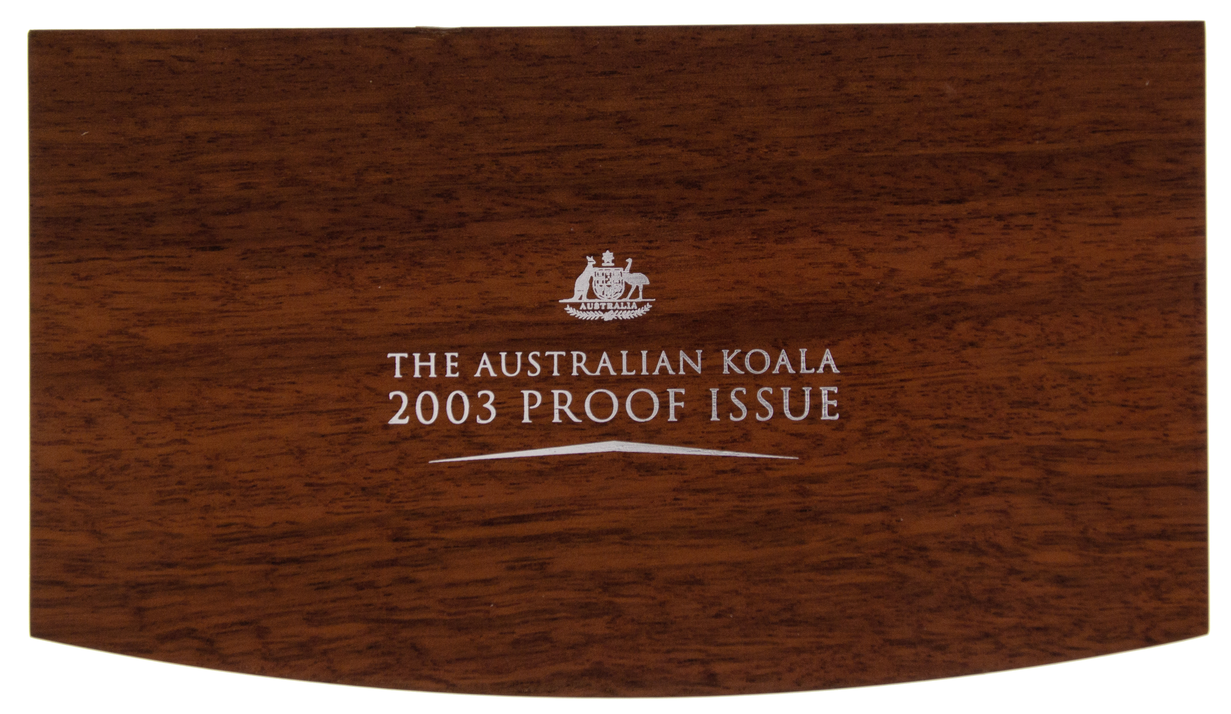 Elizabeth II, Perth Mint - Platinum Koala Set, 2003, FDC