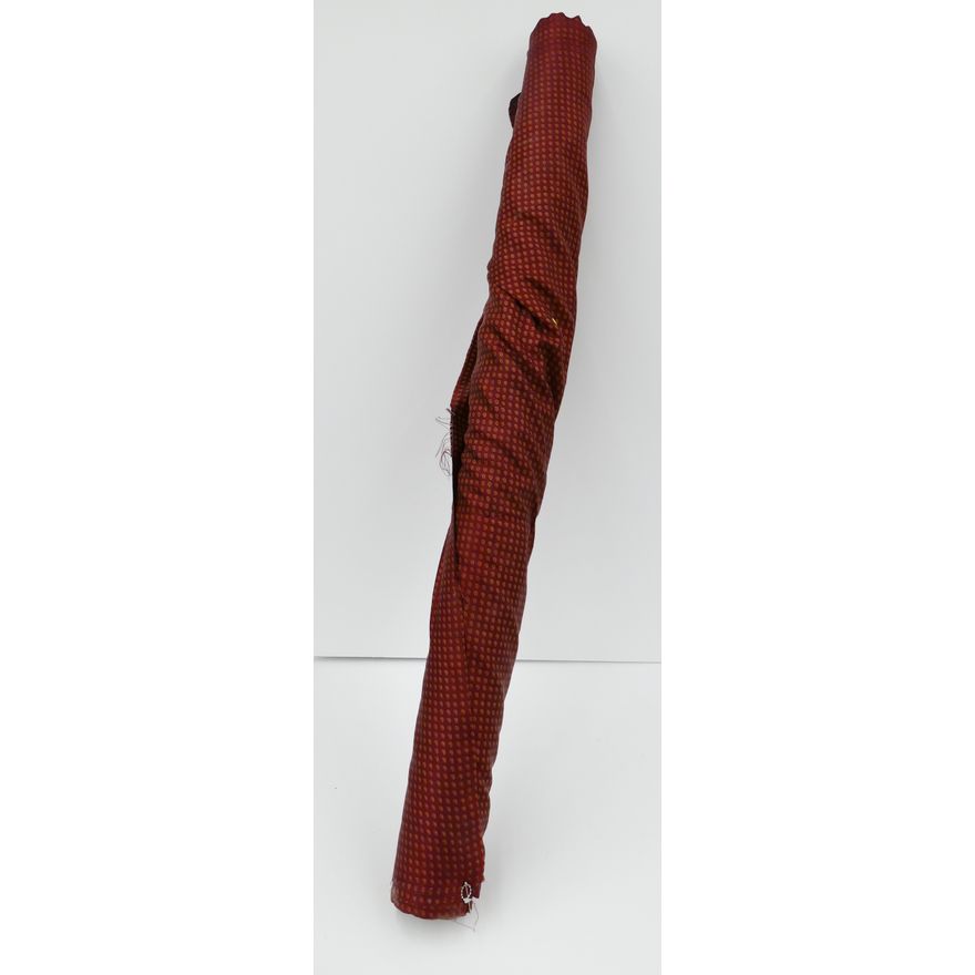 Bolt Vintage Red Silk Fabric- 40'' wide